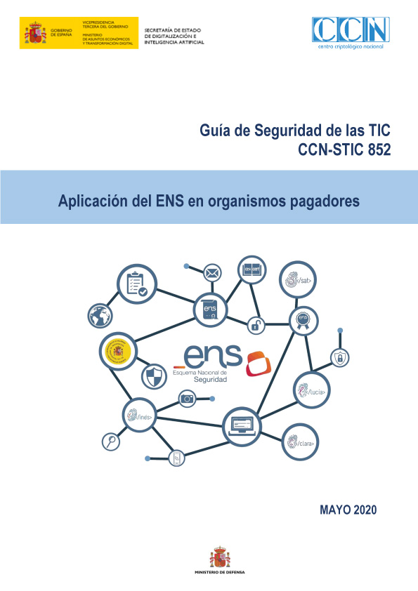 CCN-STIC-852_Aplicació del ENS en organismes pagadors