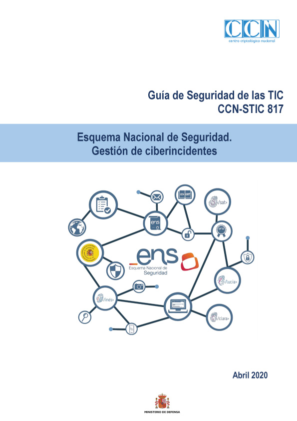 CCN-STIC-817 Esquema Nacional de Seguretat. Gestió de Ciberincidents