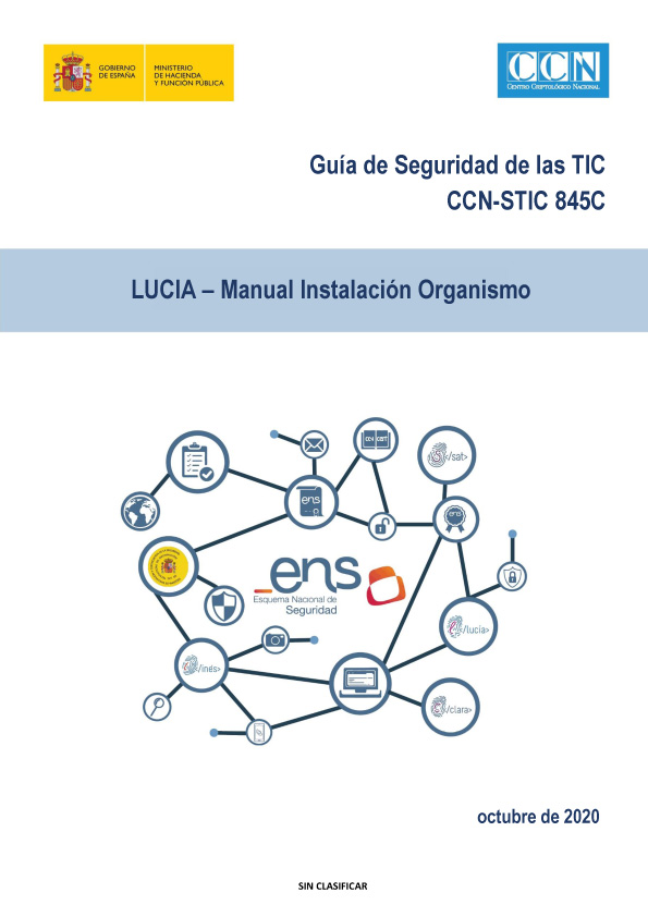 CCN-STIC 845C LUCIA Manual instal·lació organisme