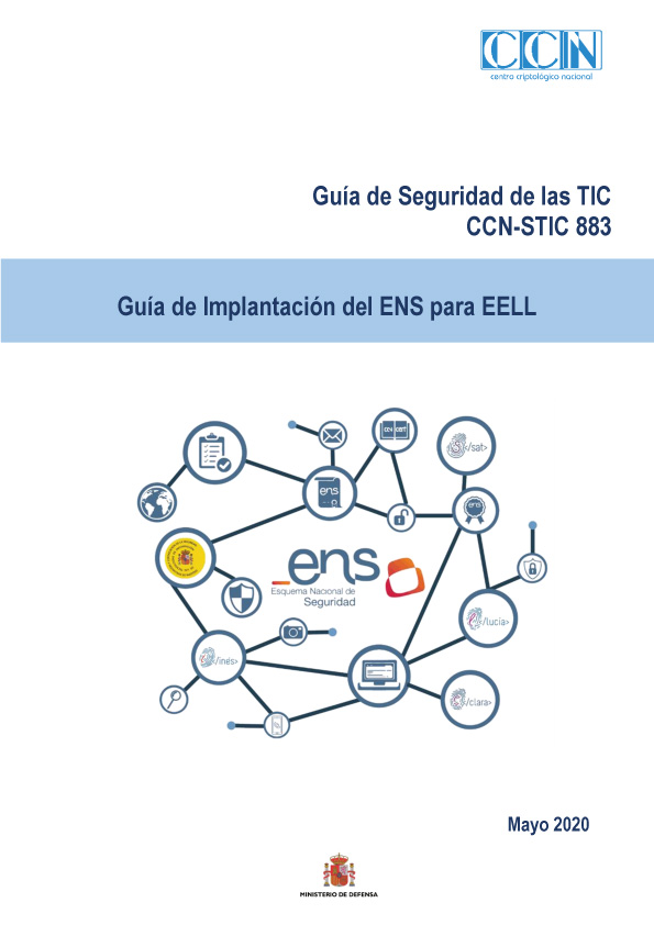 CCN-STIC 883 Implantació del ENS per a Entitats Locals