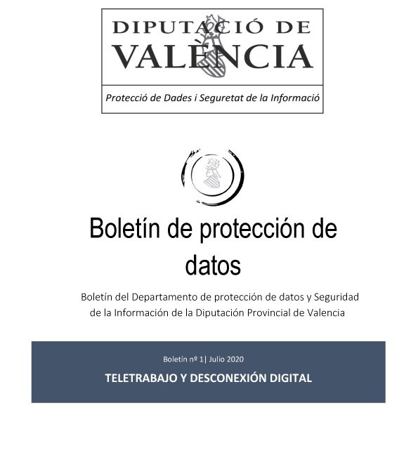 Boletín nº 1 – Teletrabajo y desconexión digital