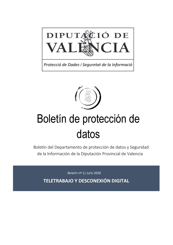 Boletín nº 1 – Teletrabajo y desconexión digital