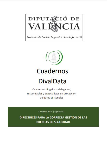Cuaderno nº 14 – Directrices para la correcta gestión de las brechas de seguridad