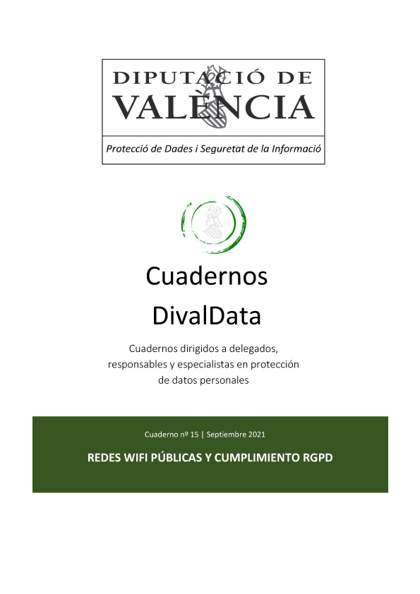 Cuaderno nº 15 – Redes WIFI Públicas y cumplimiento RGPD