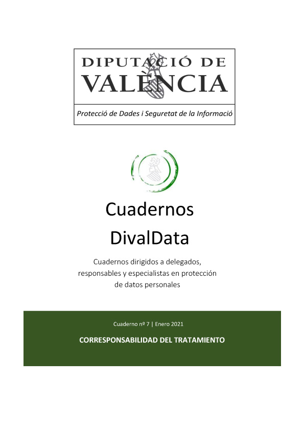 Cuaderno nº 7 – Corresponsabilidad del Tratamiento