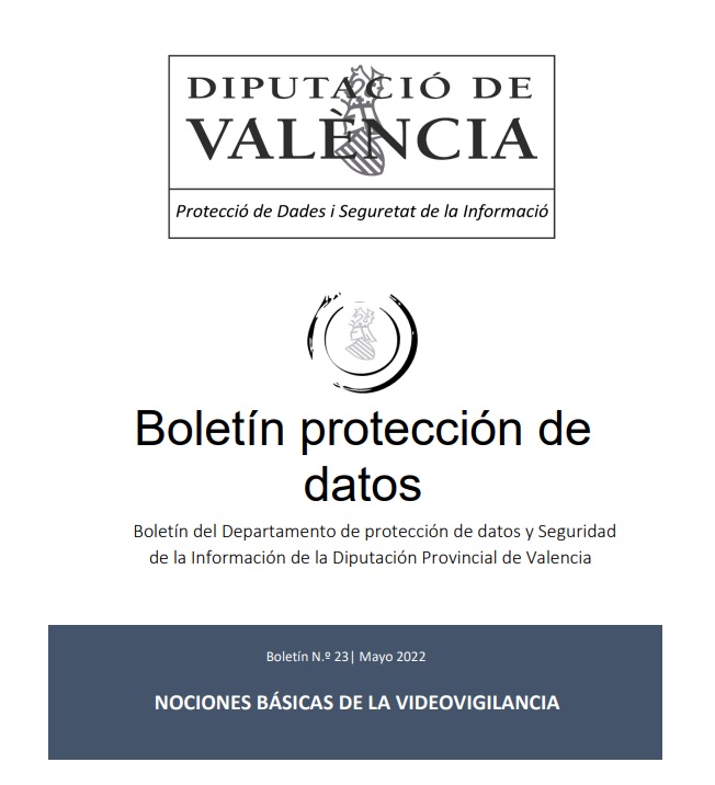 Boletín nº 23 – Nociones básicas de la videovigilancia