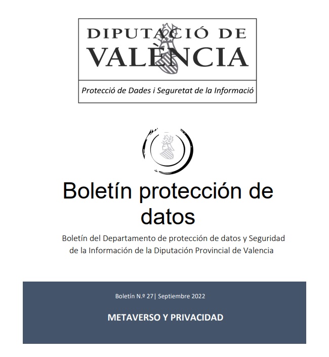Boletín nº 27 – Metaverso y privacidad
