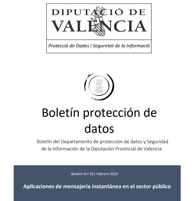 Boletín nº 32 – Aplicaciones de mensajería instantánea en el sector público