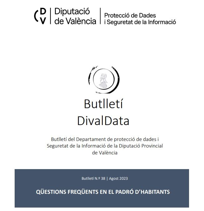 Butlletí núm. 38 – Qüestions freqüents sobre el padró d’habitants