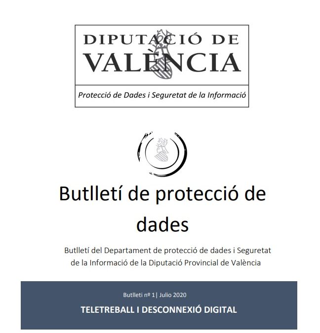 Butlletí núm. 1 – Teletreball i desconnexió digital