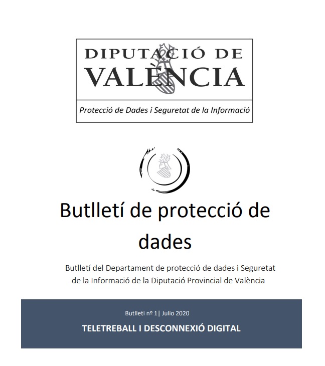 Butlletí núm. 1 – Teletreball i desconnexió digital