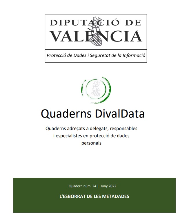 Quadern nº 24 – L’esborrat de les metadades