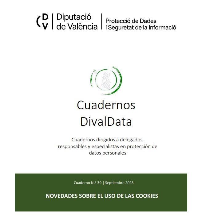 Cuaderno nº 39 – Novedades sobre el uso de las cookies
