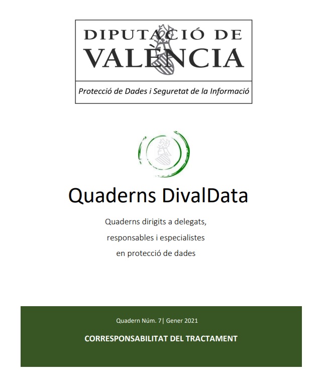Quadern nº 7 – Corresponsabilitat del Tractament